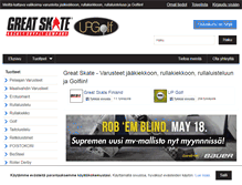 Tablet Screenshot of greatskatekuopio.com